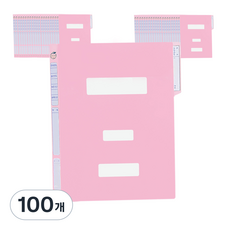 영오 정부화일 A4, 분홍, 100개