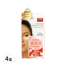 LUKE 維他命果凍眼膜 保持肌膚水潤, 10片, 4盒