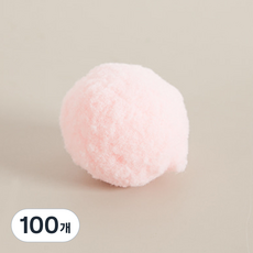 플라워트리 스티로폼 볼 만들기 DIY 폼폼이 4cm, 핑크, 100개