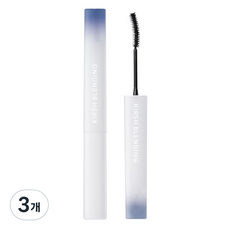 키르시블렌딩 스피드 픽싱 롱 래쉬 카라 2.8g, 01 베이직 블랙, 3개