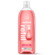 method 洗手乳補充瓶 粉紅葡萄柚, 1瓶, 1L