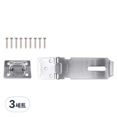 철물대장 녹 없는 스텐레스 304 걸고리 104 x 39 mm, 2호, 3세트