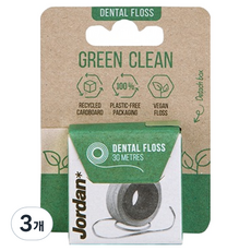 Jordan Green Clean 牙線, 3個