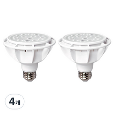 블루밍 LED PAR30 15W 집중형 전구 램프 화이트, 주백색, 4개