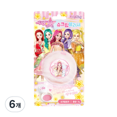 Little Bling Secret Jouju 星星女神霜兒童腮紅 2g, 奶油粉色, 6個