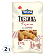 오뚜기프레스코 토스카나 리가토니, 500g, 2개