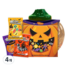 Weeny Beeny 萬聖節透明南瓜籃 大, 312g, 4個