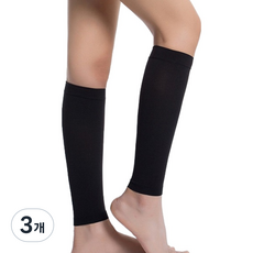 조이멀티 슬림밸런스 종아리 압박스타킹 밴드 블랙 2p, 3개, 종아리/무릎형