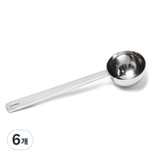 HOMART 스텐 계량스푼 20g, 6개