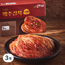 더알찬 배추김치, 5kg, 3개