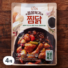 참프레 동물복지 인증 찜닭, 800g, 4개