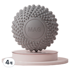 데일리온 스트레칭 마사지볼, 그레이, 4개