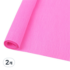 MaDaKkuMi 皺紋紙 揉皺紙 30 粉紅色 50 x 250 cm, 2個, 1色