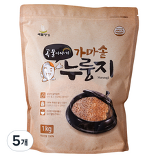 곡물명가 곡물명가 가마솥 누룽지, 5개, 1kg