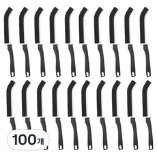 하이엉클 고밀도 틈새 청소브러쉬, 블랙, 100개