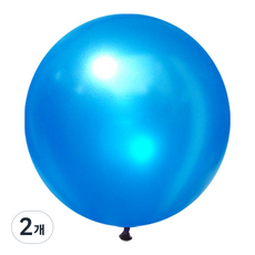 J-BALLOON Sempertex 90cm 大型氣球, 2個, 540 珠光藍