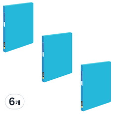 칼라칩 클리어화일 A5 40p, 하늘, 6개