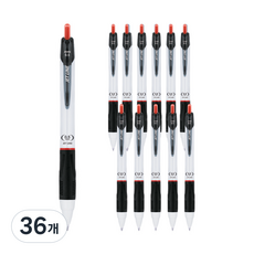 JAVAPEN 0.5mm Jetline 筆, 紅色, 36個