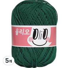 OliO yarna 뜨개실, 728 포레스트, 5개