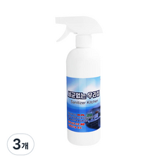 깔끄미 세균없는 우리집 키친 세정제, 3개, 500ml