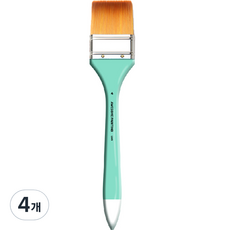 Awesome Painting 多用途排刷 背景刷 扁刷 寬刷 LONG WIDE, 4號(60mm), 4個