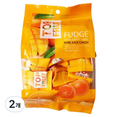 탑후르츠 퍼지망고향 젤리, 320g, 2개