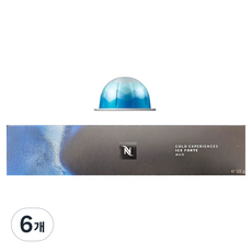 네스프레소 버츄오 캡슐커피 아이스 포르테, 12.5g, 10개입, 6개