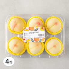 프레시픽 유명산지 말랑이 복숭아, 4개, 1.2kg(4~6개 내외)
