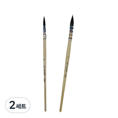 아트시크릿 청설모모 Mop brush 20 RQ 2종세트, 2세트, 0호, 1호