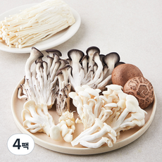 샤브샤브용 모둠버섯, 450g, 4팩