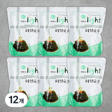 해조미 라이트16 미역국수, 300g, 12개
