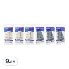 핸디맨 케이블타이 100mm 블랙 100p + 화이트 100p, 9세트