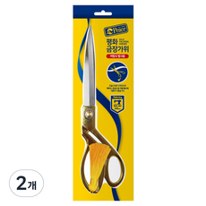 피스코리아 금장가위, 골드, 2개