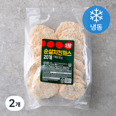 식자재왕 순살 치킨까스 (냉동), 1.6kg, 2개