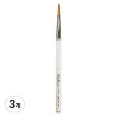 루벤스 320PLUS 세필 인조투명, 5호, 3개
