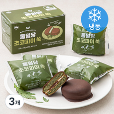 다신 통밀당 초코파이 쑥 5개입 (냉동), 225g, 3개