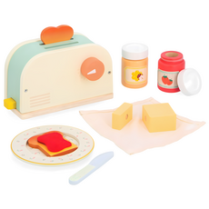 Janod 廚房遊戲組, 1套, 米色 + 橘色 + 紅色