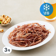 바른 참진미 오징어채 (냉동), 3개, 300g