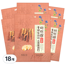 紅蔘桔梗軟糖, 18袋, 100g