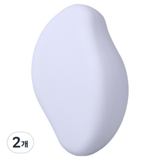 Glo-us 滾輪手動除毛器 霧面白色, 2個, 1入