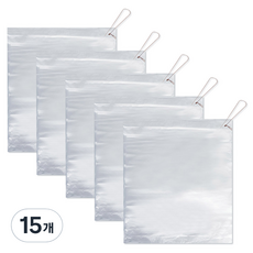 월드크린 다용도 야채 막지 위생 비닐 봉투, 3호(25 x 30 cm), 100개입, 15개