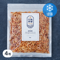 강릉상회 보리새우 (냉동), 4개, 80g