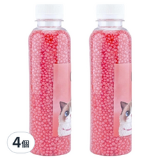 貓砂除臭珠, 250ml, 玫瑰, 4個