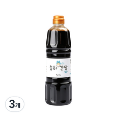 송하 아기 간장, 500ml, 3개