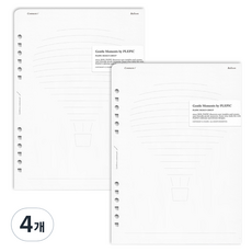 플레픽 업다운 코멘트패드 리필속지 엠비언트 벌룬, 4개, 20개입