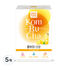 아워티 쟈뎅 콤부차 레몬, 5g, 30개입, 5개