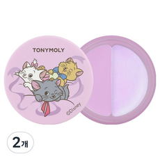TONYMOLY 臉頰色唇&臉頰雙重潤唇膏 4.8g, 2個, 14 貓薰衣草光束