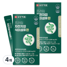 일양약품 프라임 차전자피 식이섬유환 30p, 144g, 4개