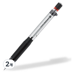 ZEBRA 斑馬牌 Del Guard ER自動鉛筆 銀色 MA88, 0.5mm, 2個