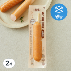 닭신 닭가슴살 소시지 프랑크 (냉동), 70g, 2개